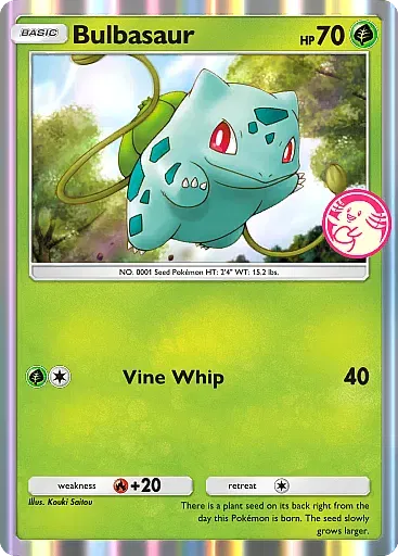 Bulbasaur raro - Promo A (PROMO-A) #23