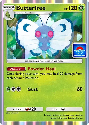 Butterfree raro - Promo A (PROMO-A) #13