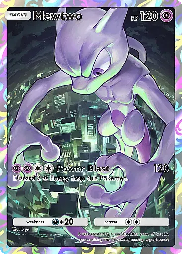 Arte Mewtwo raro - Promo A (PROMO-A) #10