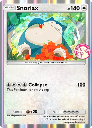 Snorlax Rare - Promo A (PROMO-A) #49