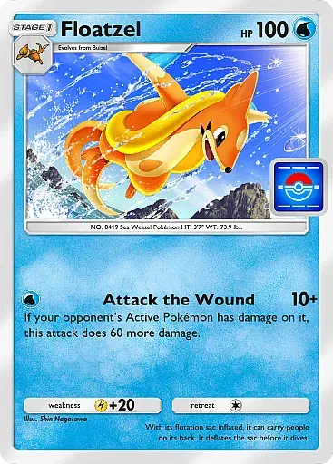 Floatzel Common - Promo A (PROMO-A) #53