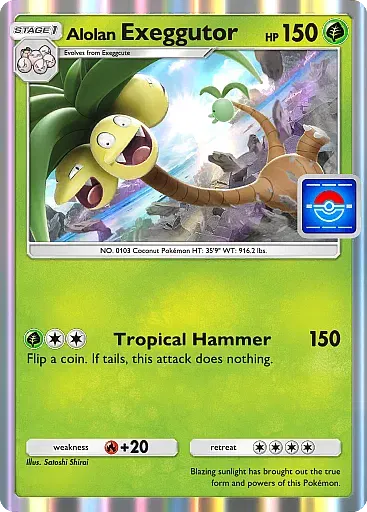 Alolan Exeggutor Rare - Promo A (PROMO-A) #69