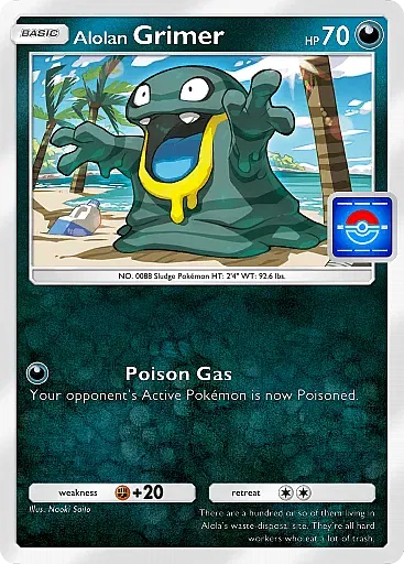 Alolan Grimer Common - Promo A (PROMO-A) #72