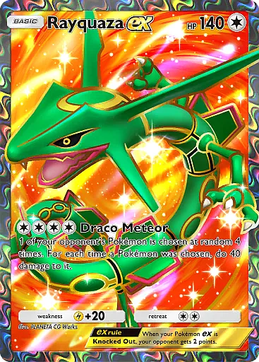 Rayquaza ex Super Rare - Promo A (PROMO-A) #65