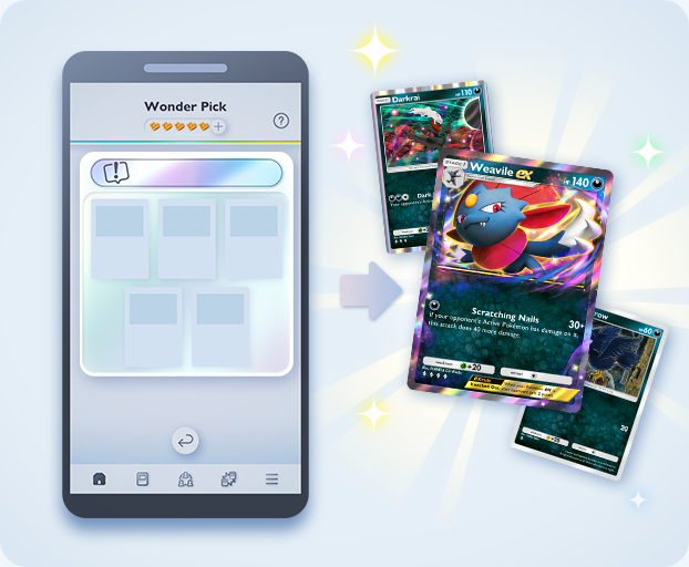 Evento di massima diffusione di tipo Oscurità Wonder Pick