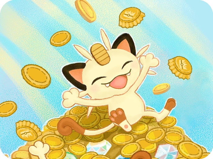 Evento di massima diffusione di Meowth e Chansey Wonder Pick