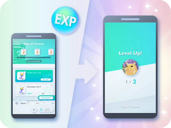 Livello e esperienza del giocatore nel TCG Pocket
