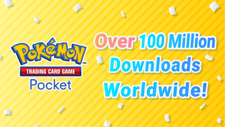 Festeggiamenti per oltre 100M download di TCG Pocket