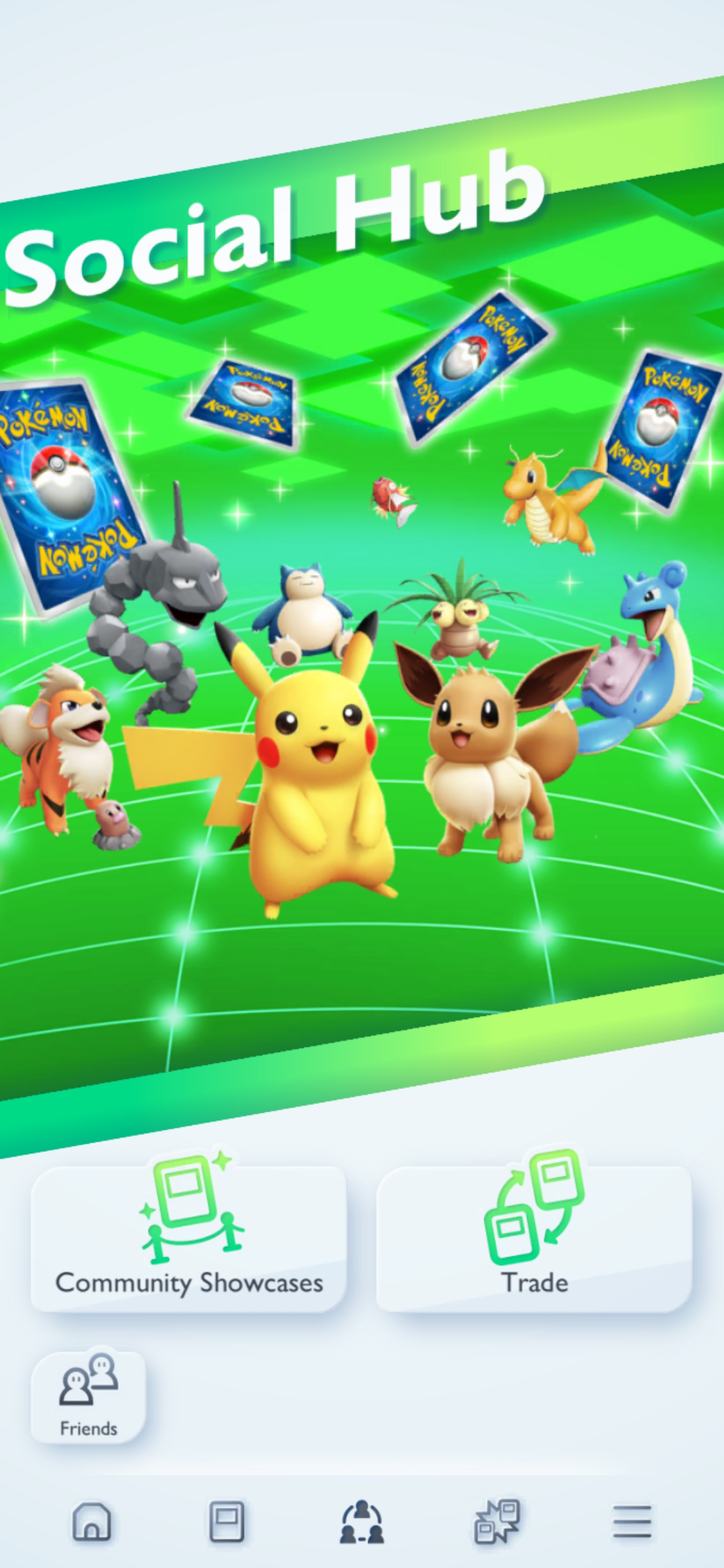 Caratteristica di scambio di tasca Pokémon TCG