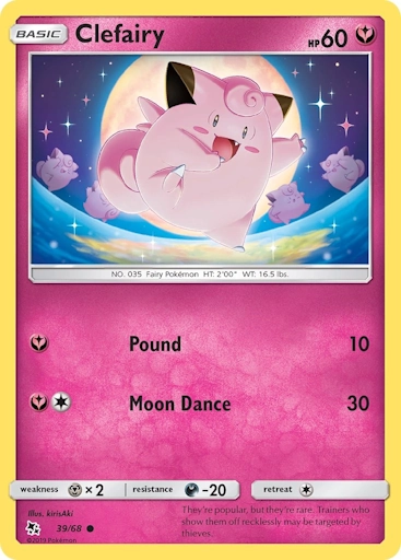 Clefairy, Nascondi Fati (TCG, 2018)