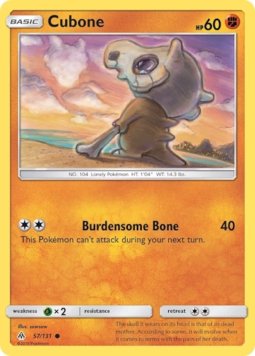 Cubone Luce proibita