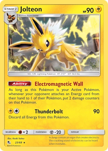 Jolteon Nascondi Fati