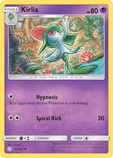 Kirlia Eclissi cosmica (TCG, 2019)