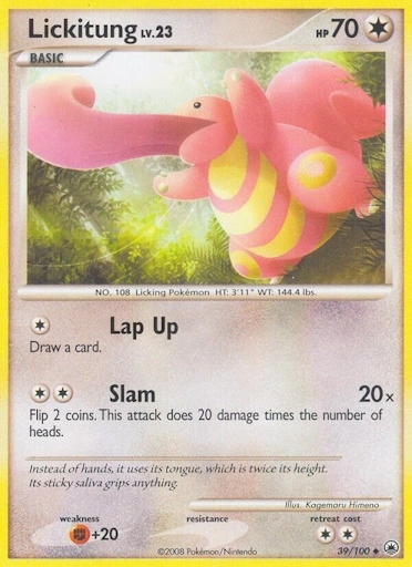 Lickitung Alba magnifica (TCG, 2008)