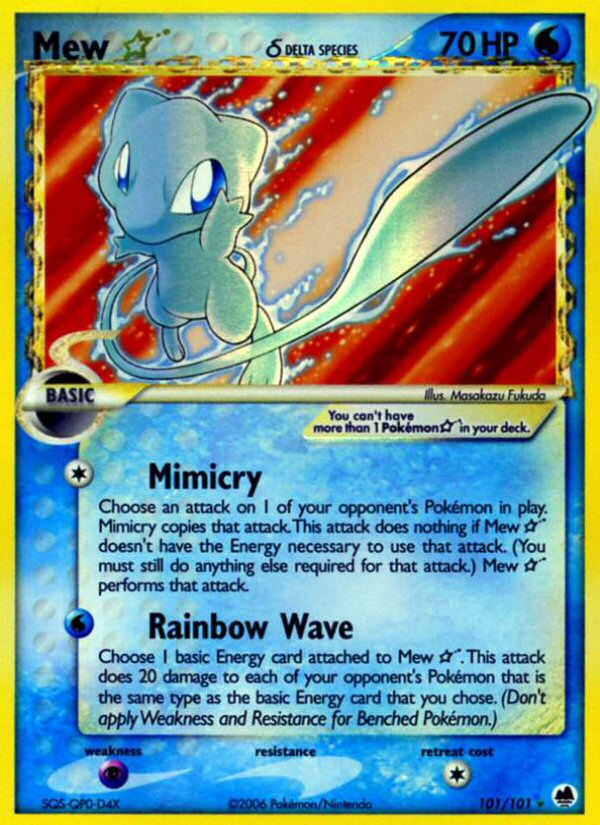 Mew Star Delta Specie