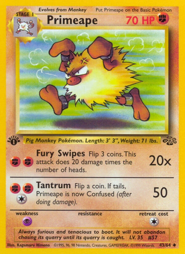 Primeape Giungla (TCG, 1998)