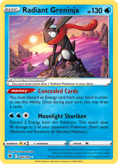 Greninja Radiante Luce Astrale