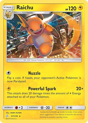 Raichu Eclissi cosmica