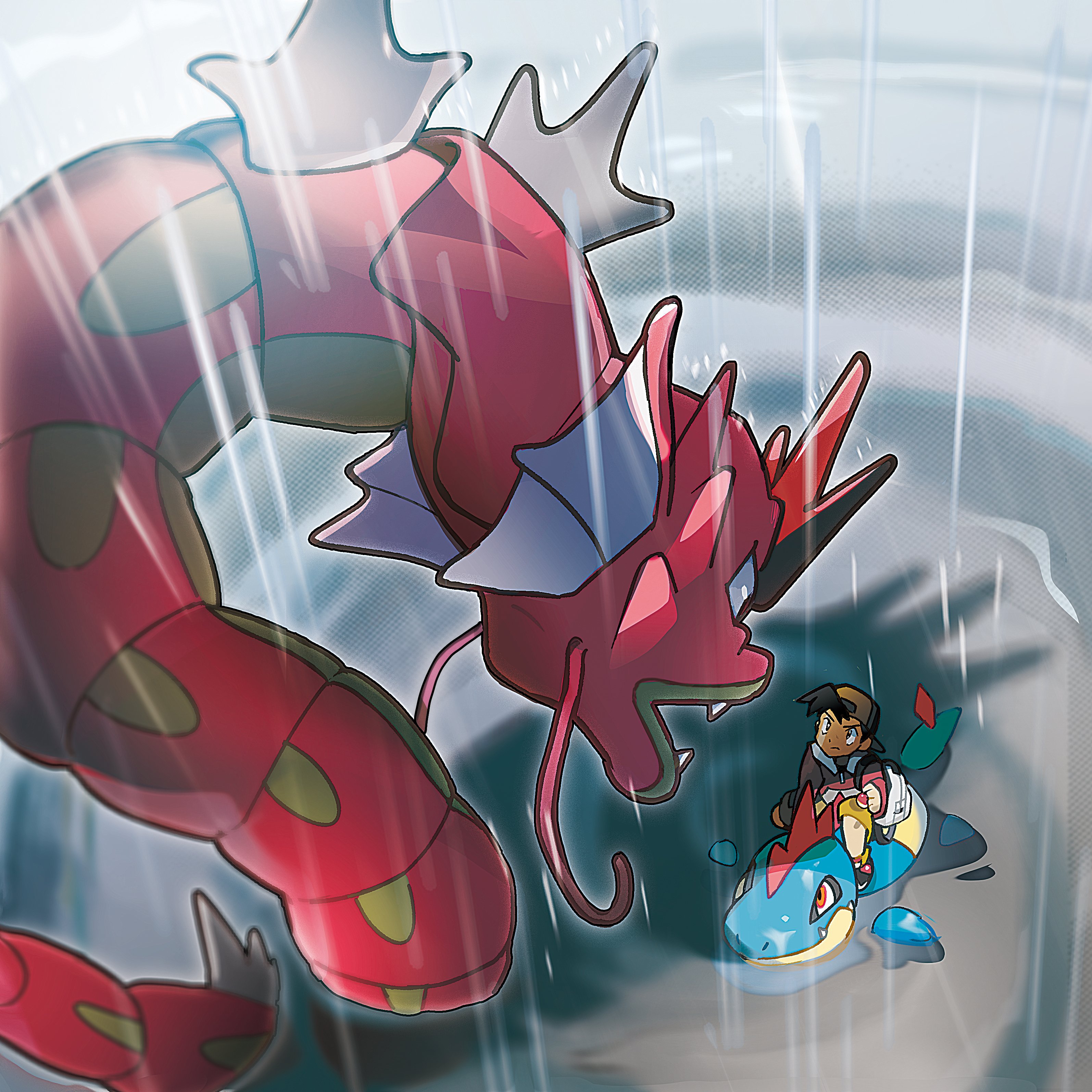 Incontro con Gyarados Rosso