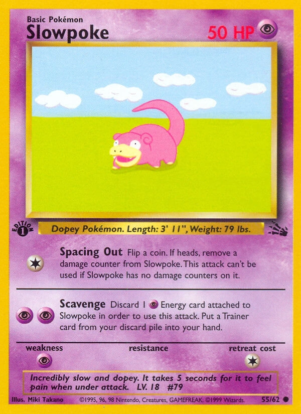 Slowpoke fossile (TCG, 1997)