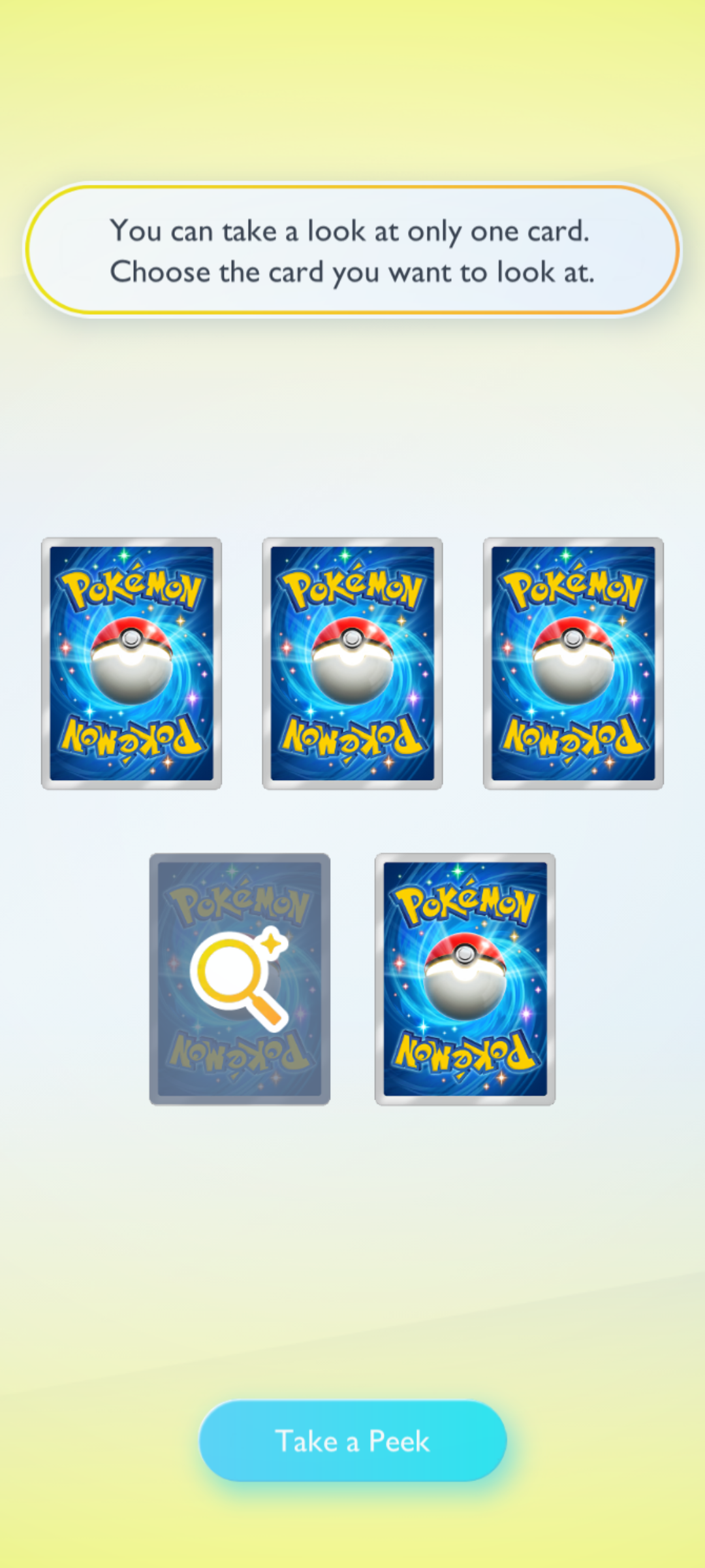 Selezione Sneak Peek card