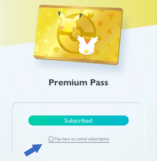 Annulla l'abbonamento al Pass Prezioso